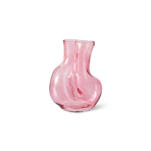 HK Living Vaas Gleam glass - Roze