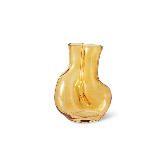 HK Living Vaas - Gleam glass - Amber