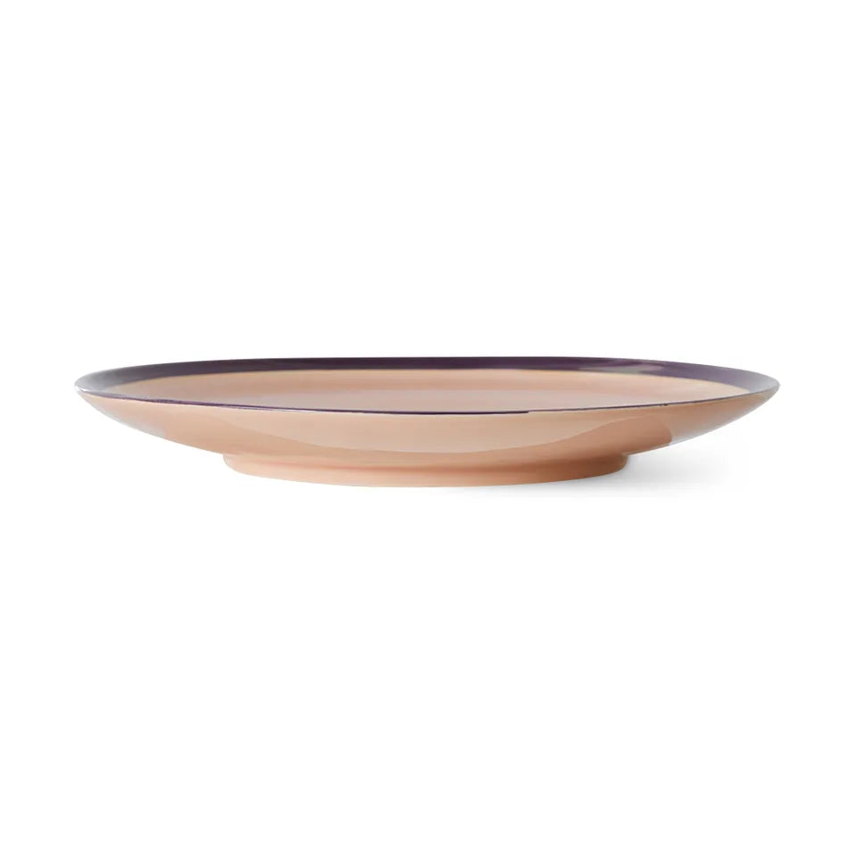 Hkliving 70s ceramics - Dinner plates Bedrock (set van 2)