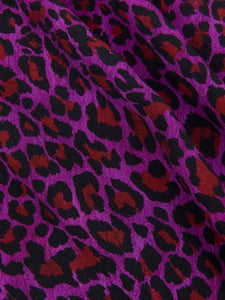 Blouse Alyssa - Purple Leopard