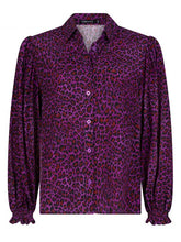 Afbeelding in Gallery-weergave laden, Blouse Alyssa - Purple Leopard

