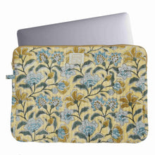 Afbeelding in Gallery-weergave laden, Laptop sleeve bohemian - Geel/blauw/groen
