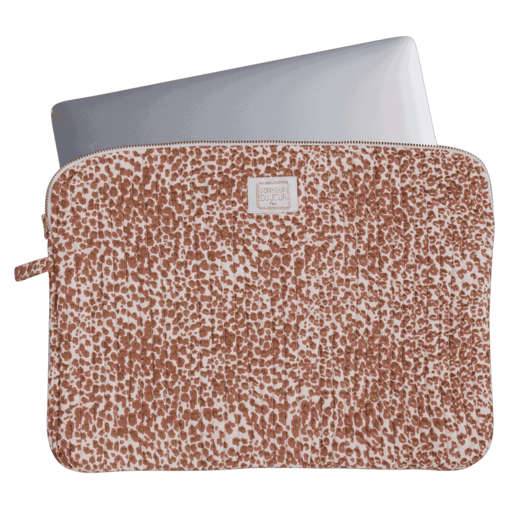 Laptop sleeve savanne - Terracotta