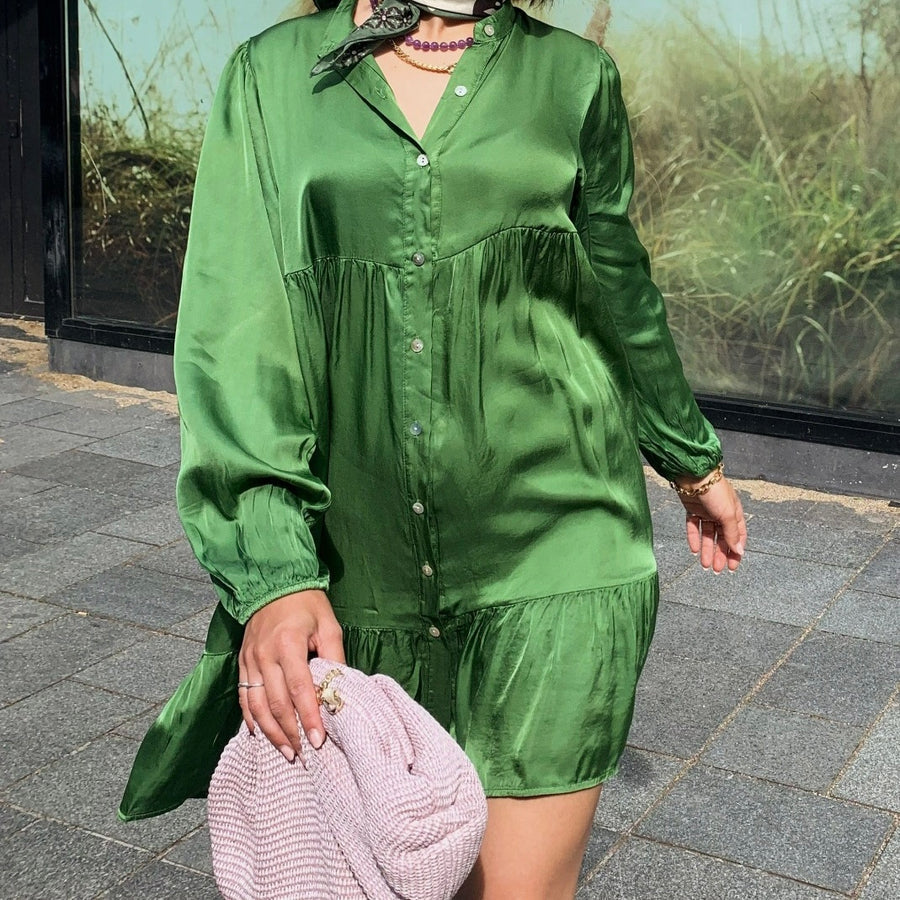 Olivia dress - Groen