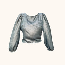 Afbeelding in Gallery-weergave laden, Elle Open Back Blouse - Midnight Green
