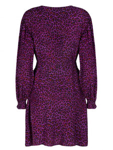 Dress Bailey - Purple Leopard