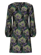 Afbeelding in Gallery-weergave laden, Dress Charlot - Apple green/purple
