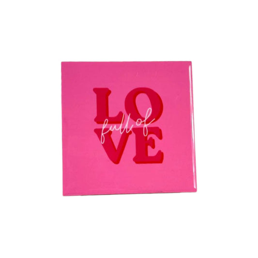 Tegeltje - Full of love