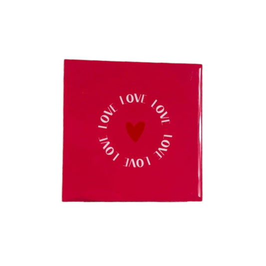 Tegeltje - Love love love