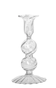 Zusss - Kandelaar glas bolling L
