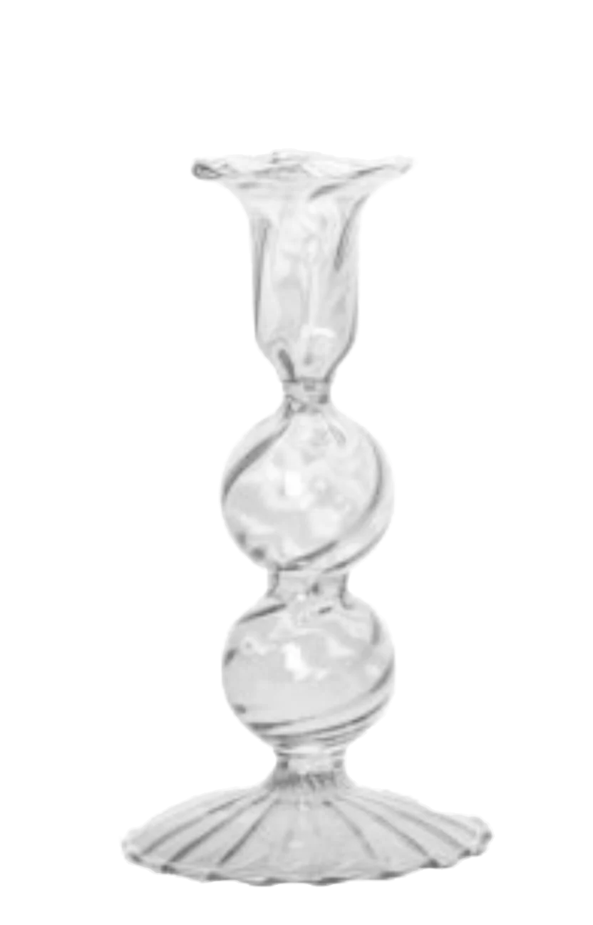 Zusss - Kandelaar glas bolling L
