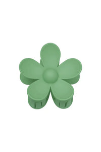 Haarclip bloem - Groen