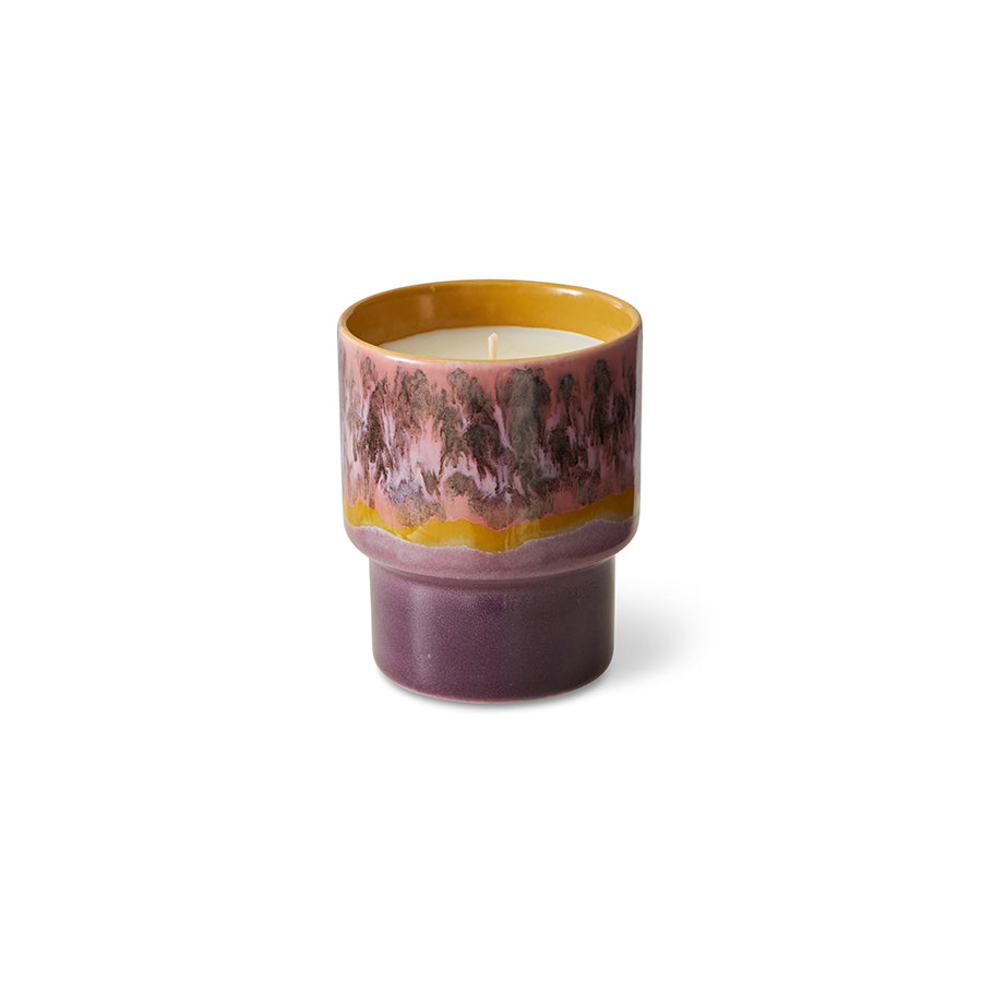 70s ceramics small scented candle - Cape Town
