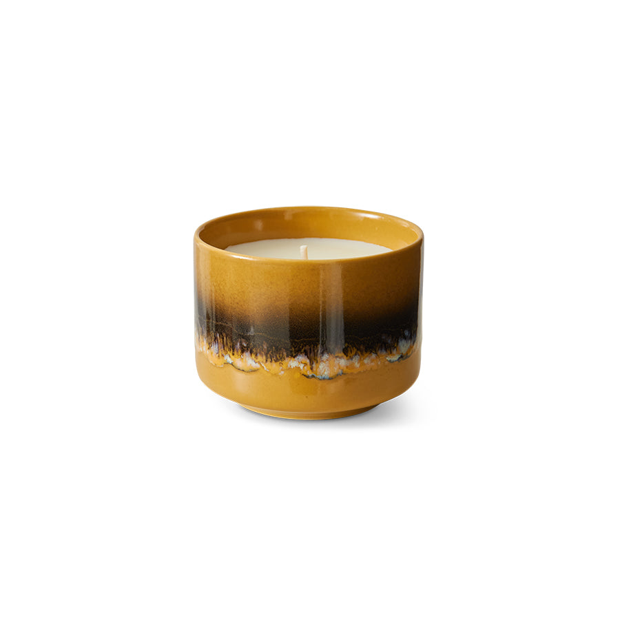 70s ceramics: small scented candle - Valencia