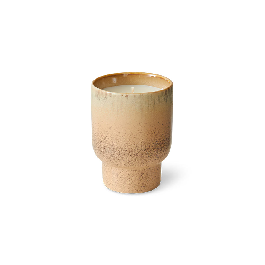 70s ceramics small scented candle - Vancouver