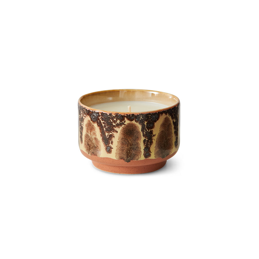 70s ceramics small scented candle - Kyoto