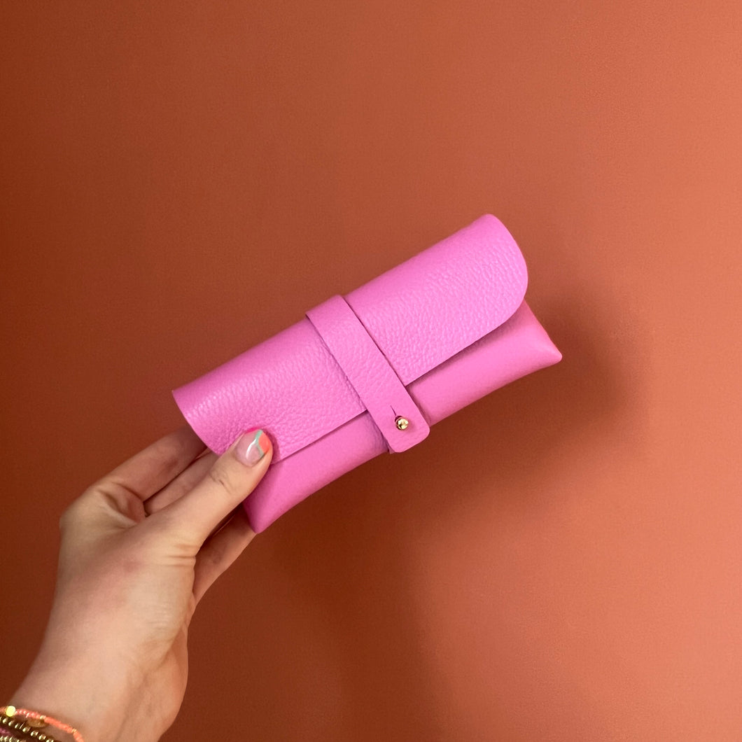 Zonnebril hoesje - Bubblegum roze