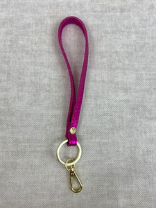 Sleutelhanger - Fuchsia metallic