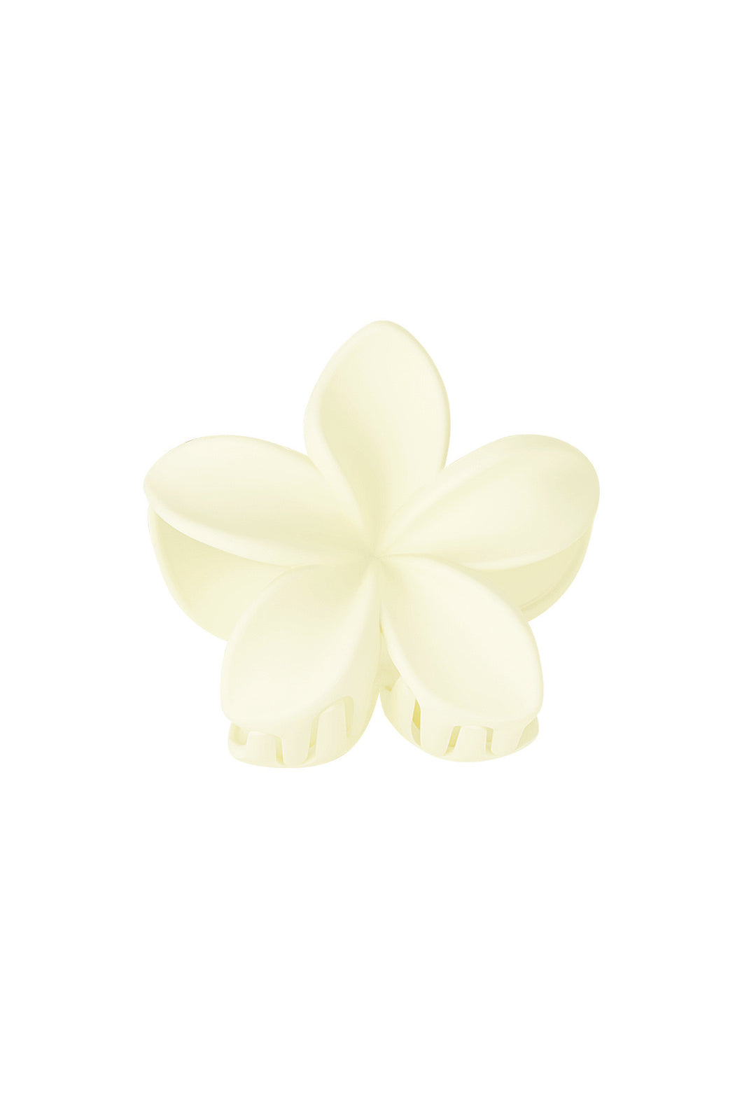 Haarclip flower - Crème