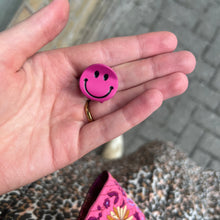 Afbeelding in Gallery-weergave laden, Haarclip smile - Fuchsia roze
