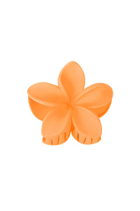 Haarclip flower - Oranje