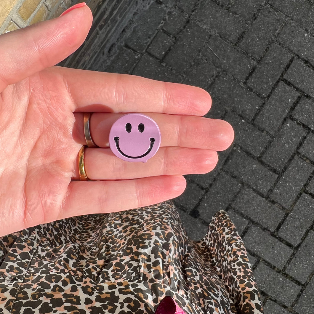 Haarclip smile - Lila