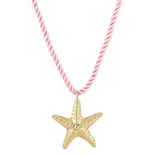 Afbeelding in Gallery-weergave laden, Ketting met Zeester - Licht Roze/Goud
