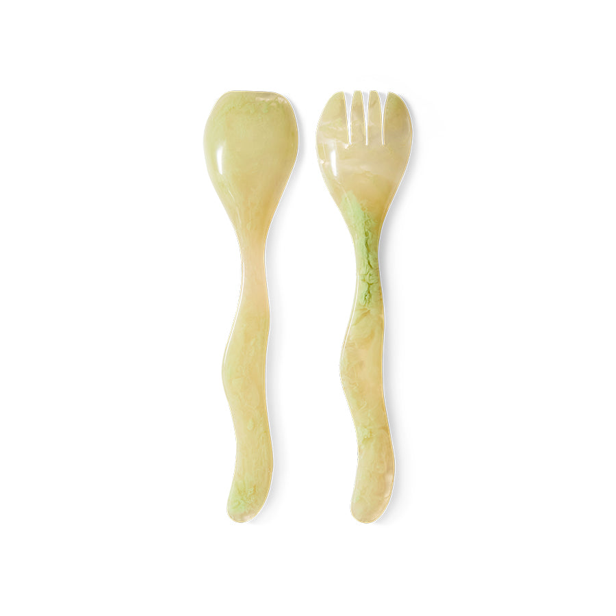 Hkliving Salad cutlery - Mist green