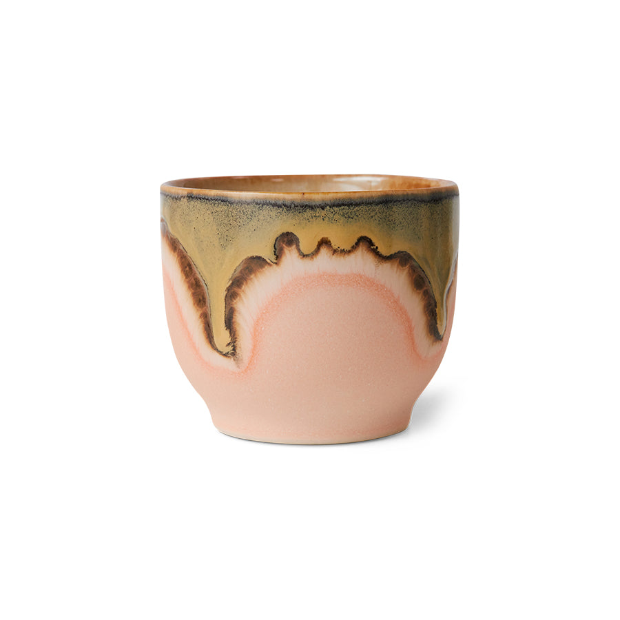 Hk Living 70s ceramics - Café cup blossom