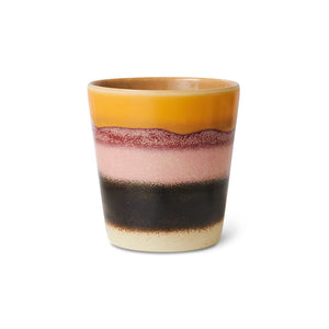Hk Living 70s ceramics - Coffee mug sunset