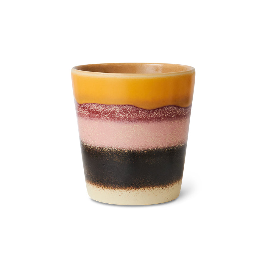 Hk Living 70s ceramics - Coffee mug sunset