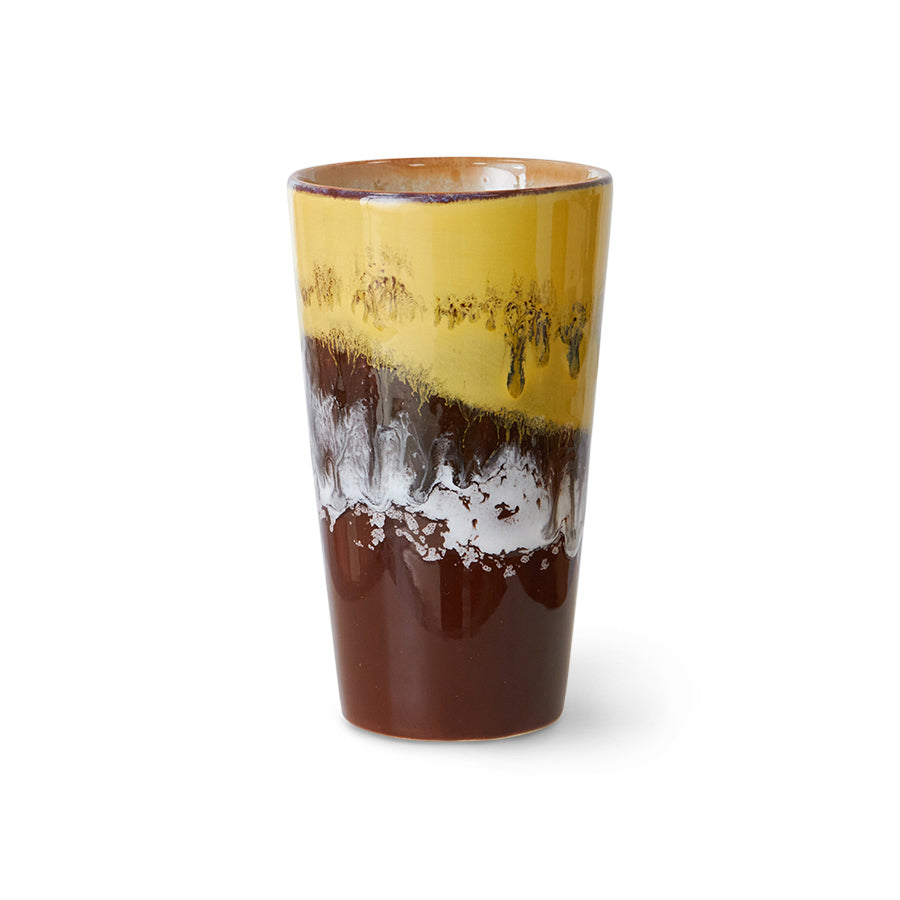 Hk Living 70s ceramics - Latte mug creek