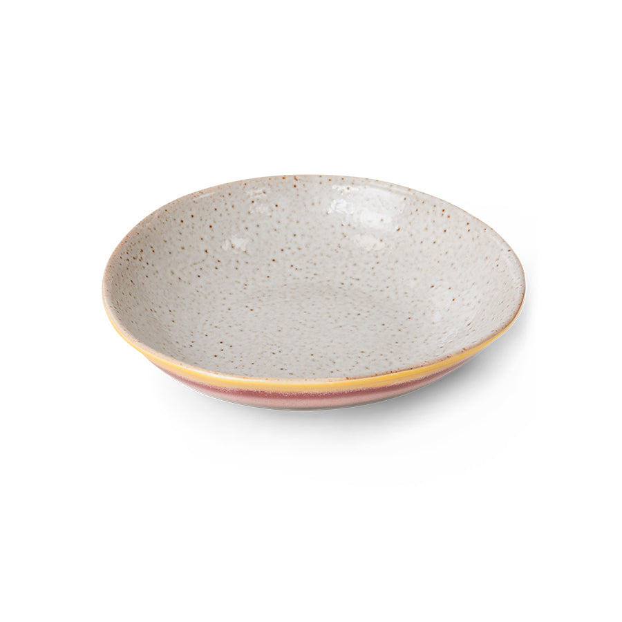Hkliving 70s ceramics - Curry bowls Hibiscus