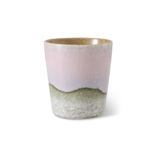 70s ceramics: coffee mug bramble