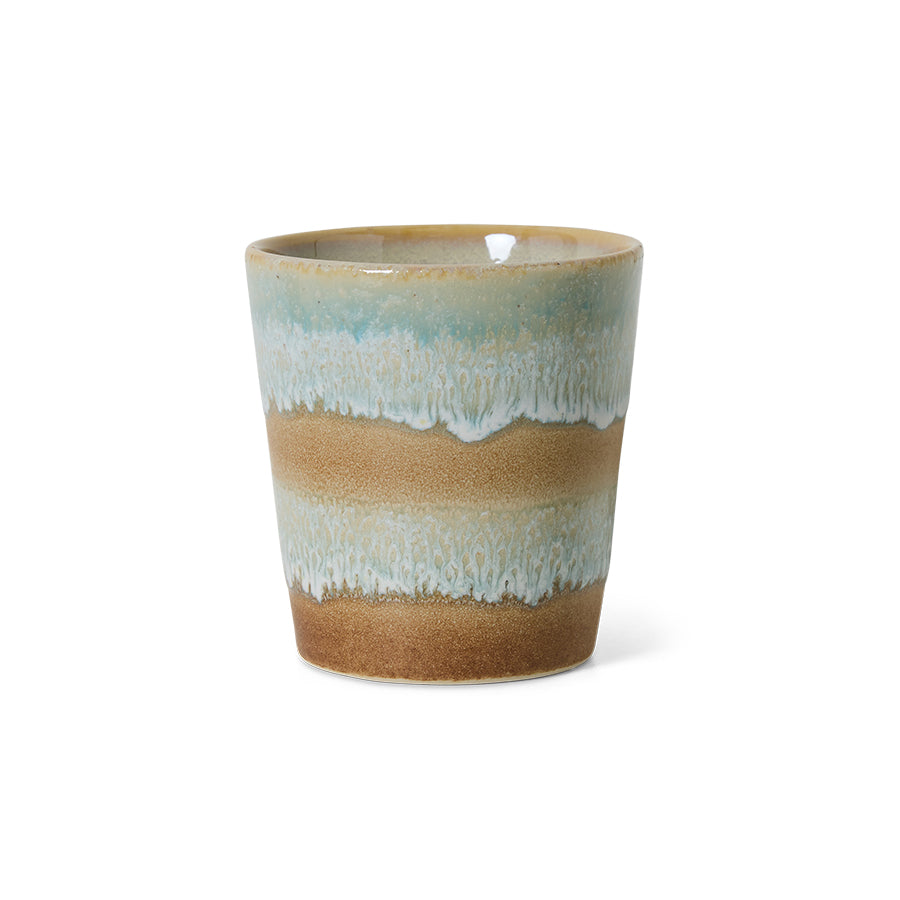 Hkliving 70s ceramics: coffee mug - Skyline
