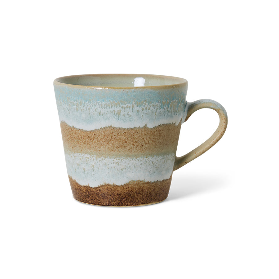 Hkliving 70s ceramics: cappuccino  mug - Skyline