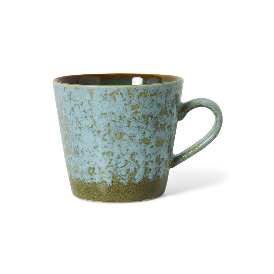 Hkliving 70s ceramics - Cappuccino mug Verdigris