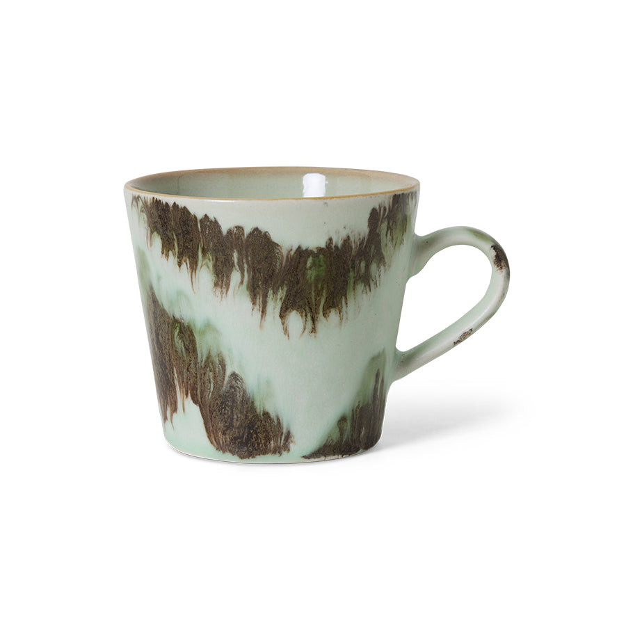 Hkliving 70s ceramics: cappuccino  mug - Tide