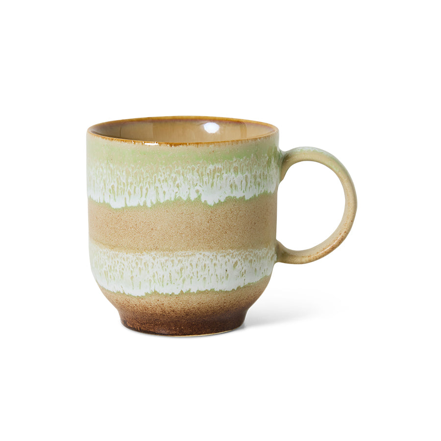 Hkliving 70s ceramics: café mug - Umber