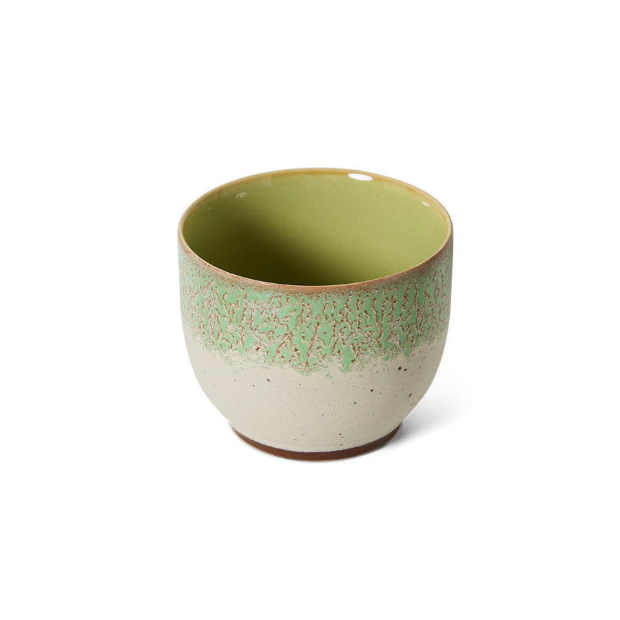 Hkliving 70s ceramics - Café cup Chalk