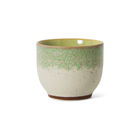 Hkliving 70s ceramics - Café cup Chalk