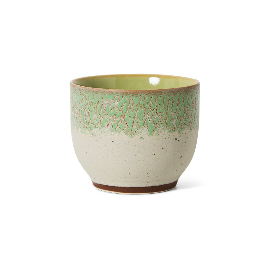 Hkliving 70s ceramics: café cup - Chalk