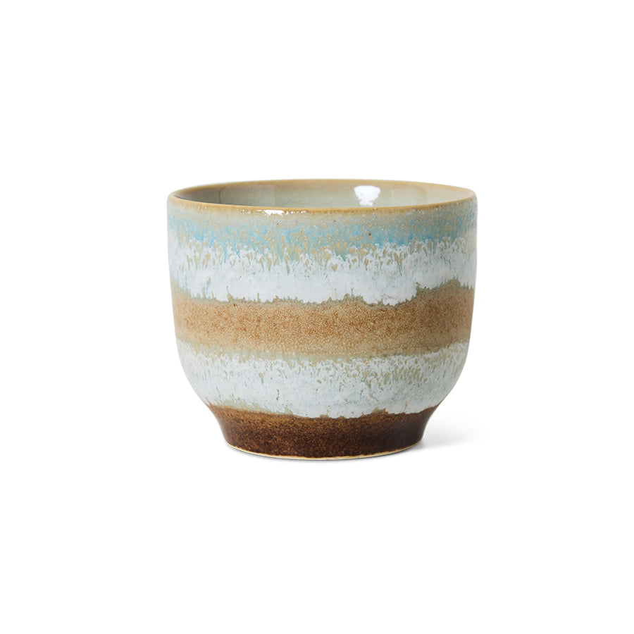 Hkliving 70s ceramics: café cup - Skyline
