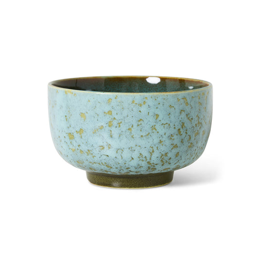 Hkliving 70s ceramics - Noodle bowl Verdigris