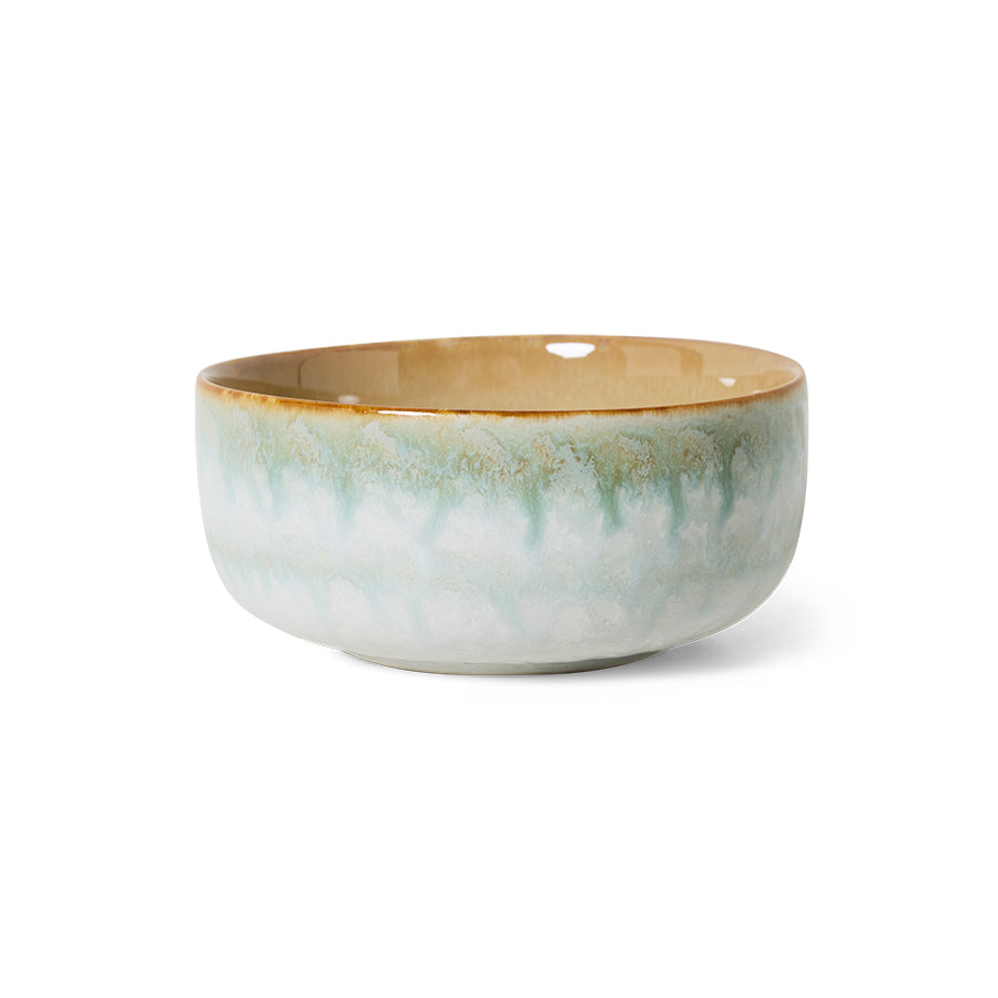 Hkliving 70s ceramics: dessert bowl - Petal