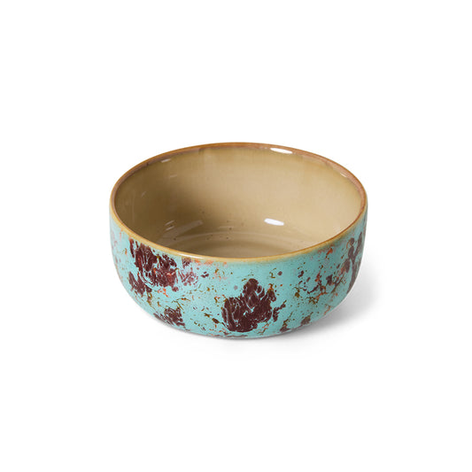 Hkliving 70s ceramics - Dessert bowl Patina