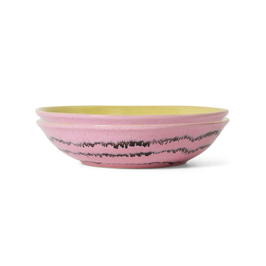 Hkliving 70s ceramics - Curry bowls Bubble (set of 2)