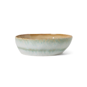 Hkliving 70s ceramics: pasta bowls - Petal (set of 2)