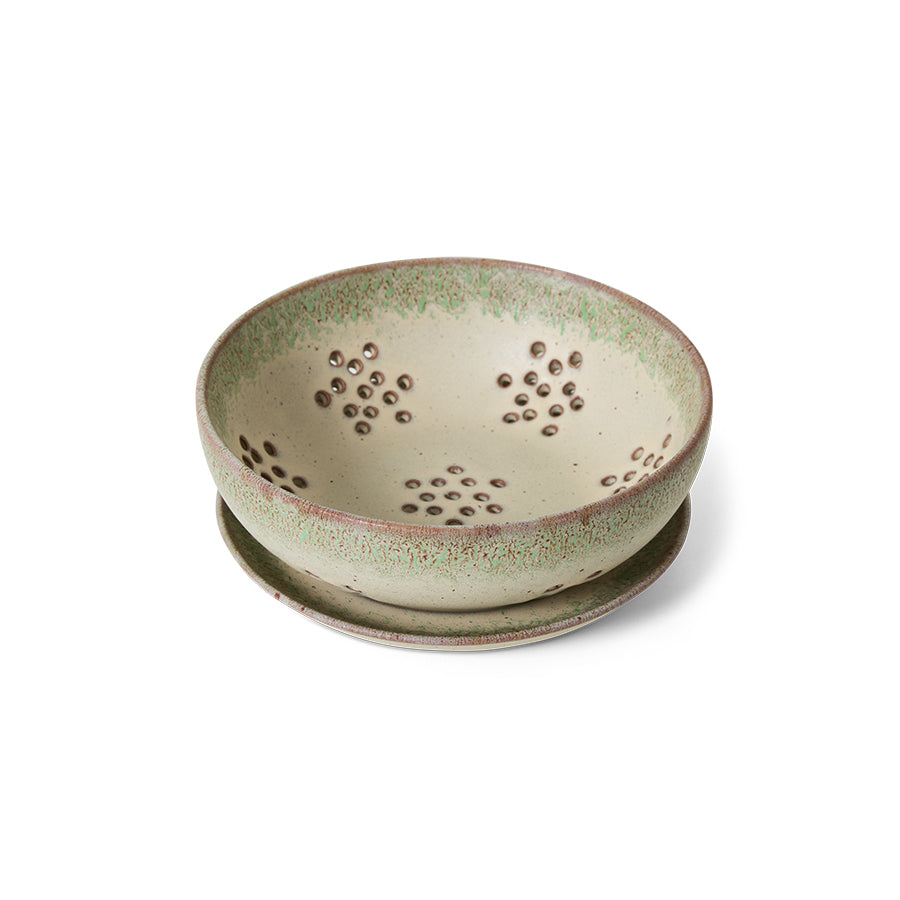 Hkliving 70s ceramics - Berry bowl Slush