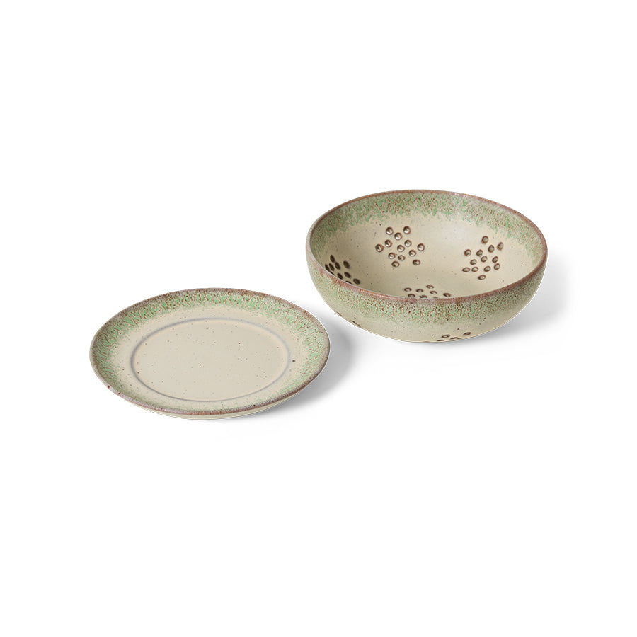 Hkliving 70s ceramics - Berry bowl Slush
